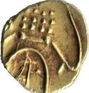 1 Fanam - Madakari Nayaka II (1652–1674)