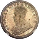 ½ Rupee - George V