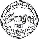 1 Tanga - Maria I (Dio mint)