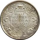 ½ Rupee - George VI