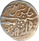 1 Rupee - Jiyaji Rao (Muhammad Akbar II)