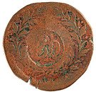 30 Réis - Maria II (Countermarked Coinage)