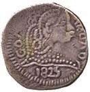 1 Pardau - João VI (Big armillary sphere, Goa mint)