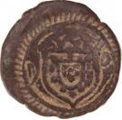 ½ Atiá "2 Duganis" - Maria I & Pedro III (Dio mint)