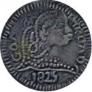 1 Pardau - João VI (Small armillary sphere, Goa mint)