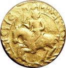1 Dinar "Gold 20-ratti"- in the name of Muizz ud-din Muhammad bin Sam “Muhammad of Ghor” - 1193-1206 AD