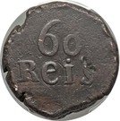 60 Réis -Maria I (Dio mint)