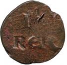1 ½ Reis "Dombdy"- João VI (Goa mint)