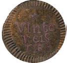 Vinte Reis "20" - Maria I (Dio mint)