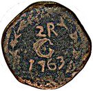 2 Réis - José I (Goa mint)