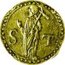 1 Pardau São Tomé - Sebastião (Goa mint)