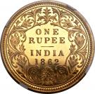 1 Rupee - Off Metal Strike