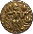 2 Fanams - Raja Raja (Chola Empire)
