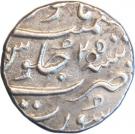 ½ Rupee - Aurangzeb (Surat mint)