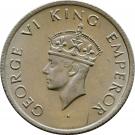 ½ Rupee - George VI