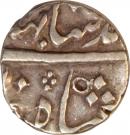 ½ Rupee - Ahmad Shah Bahadur (Surat mint)