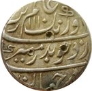 1 Rupee - Aurangzeb (Junagadh mint)