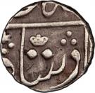 ½ Rupee - Shah Alam II