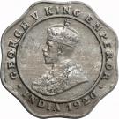 4 Annas - George V