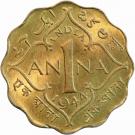 1 Anna - George VI (2nd portrait, large crown, low relief)
