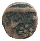 ½ Paisa - Malhar Rao (AH1287-1292 / 1870-1875AD)