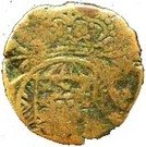 Nove Reis "9" - João VI (Small armillary sphere, Goa mint)