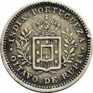 Oitavo de Rupia  - Luíz I (Calcutta mint)