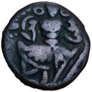 AE Stater - Tribhuvanagupta - Utpala Dynasty- Kashmir(Medvial)