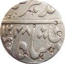 Rupee - Nasir-ad-Daula (Hyderabad  mint)