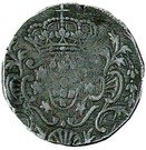 1 Rupia - Maria I (Widow veil type; Goa Mint)