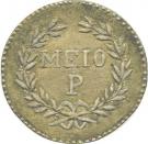 ½ Pardao - Maria II (Goa Mint)