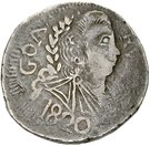 1 Rupia - João VI (Big armillary sphere, Goa mint)