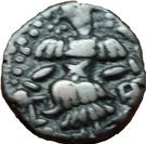 AE Stater - Nandigupta (Kashmir) - Utpala Dynasty