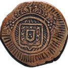 60 Réis - João VI (Small armilar sphere, Goa mint)