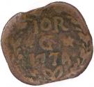 10 Réis - José I (Goa mint)