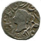 1 Rupee - Queen Victoria (Bharatpur)