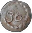 30 Réis - João V (Goa mint)