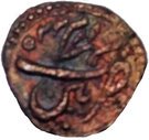 ½ Paisa - Tipu Sultan (Patan mint)
