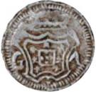 ½ Pardau - João V (Goa mint)