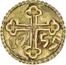 10 Xerafins São Tomé - José I (Damão mint)