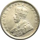 ¼ Rupee - George V