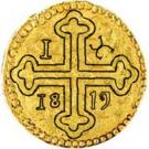 São Tomé de 1 Xerafim - João VI (Goa mint)