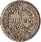 ¼ Rupee - William IV
