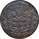 30 Réis - Maria II (Damão Mint)