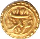1 Fanam - Tipu Sultan (Nagar mint)