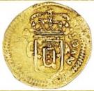 São Tomé de 2,5 Xerafins - João V (Goa mint)