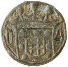 Wheel of 10 Bazarucos - João V (Damão mint)