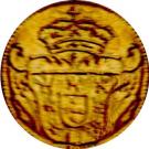 8 Xerafins São Tomé - José I (Goa mint)