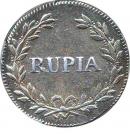 1 Rupia - Maria II (Big bust, Goa Mint)