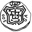 300 Réis - João V (Goa mint)